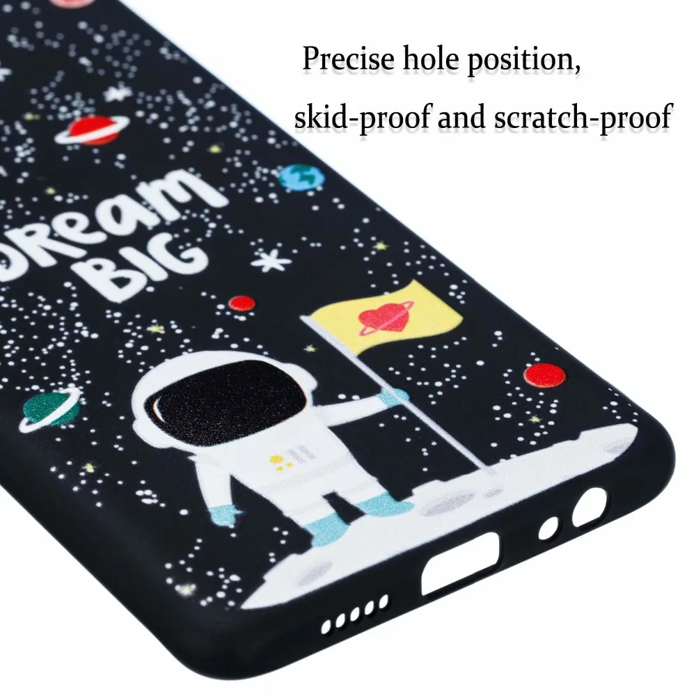 Colorful Planet Pattern TPU Case For Huawei P20 Lite P30 Mate 20 Pro P9 2017 Nova 3i 4 Cover Honor 10 8A 8C |