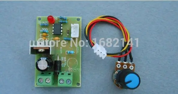 Новый регулятор скорости двигателя 100 Вт ШИМ постоянный ток 10 А 6 в 12 В 16 контроль