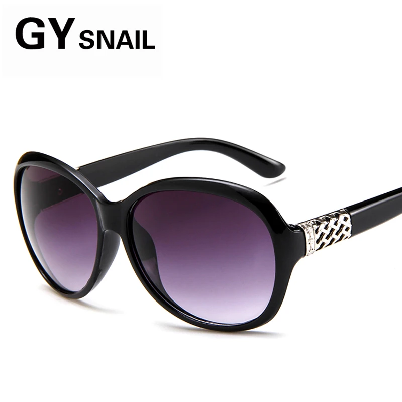 GYSNAI fashion sunglasses for women 2017 Oval Lens Plastic UV400 Elegant Women Sun Glasses High Quality Driving Brand Sunglasses |