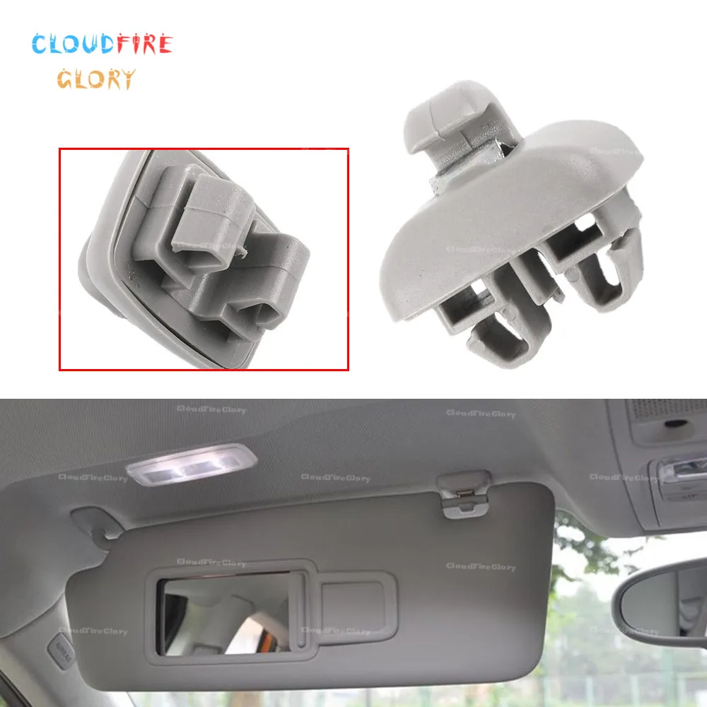 CloudFireGlory 4B0857562 4B0857563 серый передний солнцезащитный козырек от солнца вешалка с
