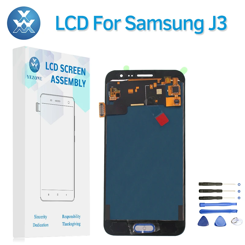 ЖК дисплей для samsung Galaxy J3 2016 J320 J320A J320F J320P J320FN телефон Запчасти Дисплей сенсорный