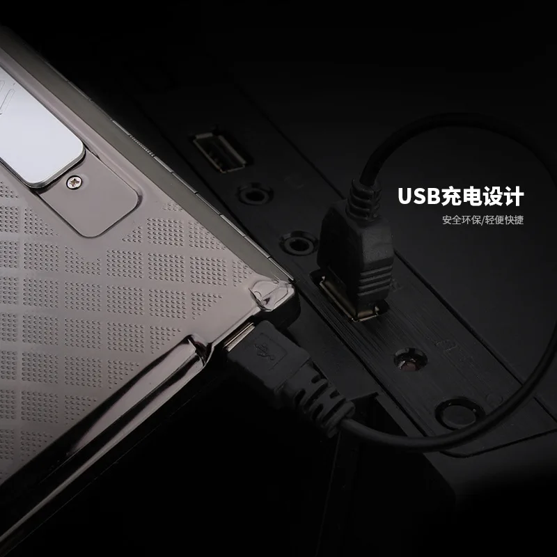 Креативный Ретро футляр для сигарет с зажигалкой ветрозащитный USB зажигалки Ciagrette Чехол Держатель табак Чехол для хранения 15 сигарет