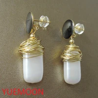100 nature freshwater pearl earring with 925 silver hook aaa baroque pearl20 25 mm big baroque pearl earring