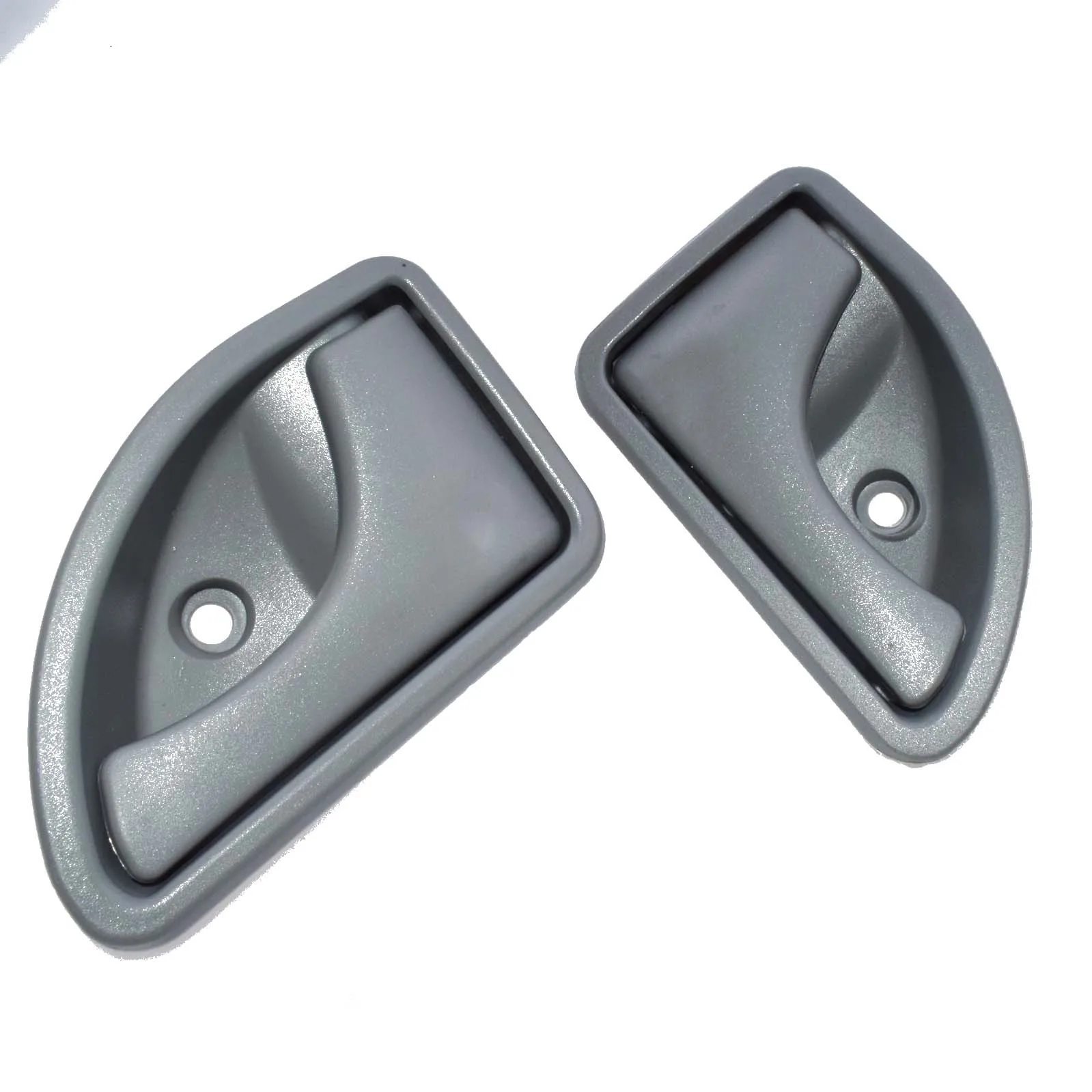 WOLFIGO 2 шт. пара серые передние левые и правые внутренние дверные ручки для Renault Kangoo