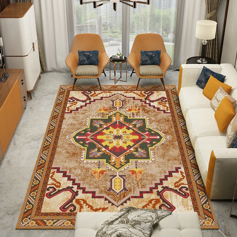 Большой винтажный ковер для гостиной американский спальни скандинавский диван