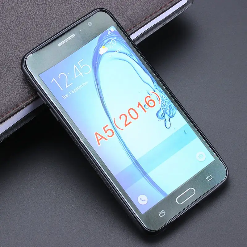 8 цветов нескользящий гелевый ТПУ мягкий чехол на заднюю панель для samsung Galaxy A5 2016