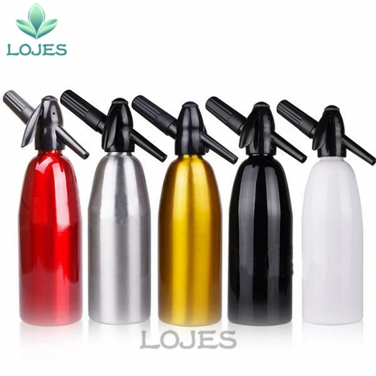DIY Soda Water Siphon Home Drink Juice Machine Bar Beer Soda Syphon Maker Steel Bottle Soda Stream Foam Cylinders Co2 Injector