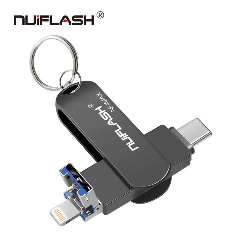 USB флэш-накопитель для iPhone X/8/7/Plus/6/6s/5/SE/ipad портативный флэш-накопитель HD карты памяти 8 GB 16 GB 32 ГБ, 64 ГБ и 128 Гб флешки usb 2,0