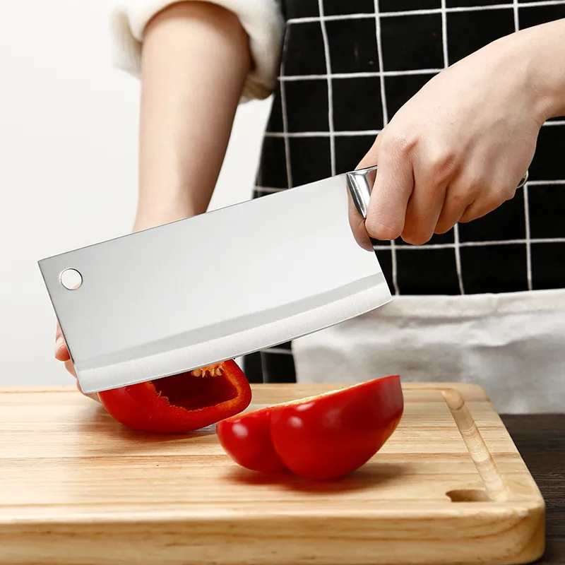 Chef Knife Kitchen Knives Cook Steel For Vegetable Fish Steak Meat Cooking Tool | Дом и сад