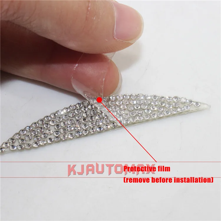 KJautomax для VW Volkswagen Beetles Передняя Эмблема Sitcker Bling Стразы Эмблема Логотип Украшение 2013