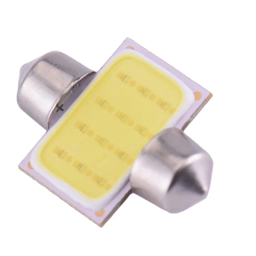 31 мм супер яркий C5W DC12V Автомобильные дневные ходовые огни Led Купол фестон светильник для чтения ing COB 12 чипов авто светильник лампа