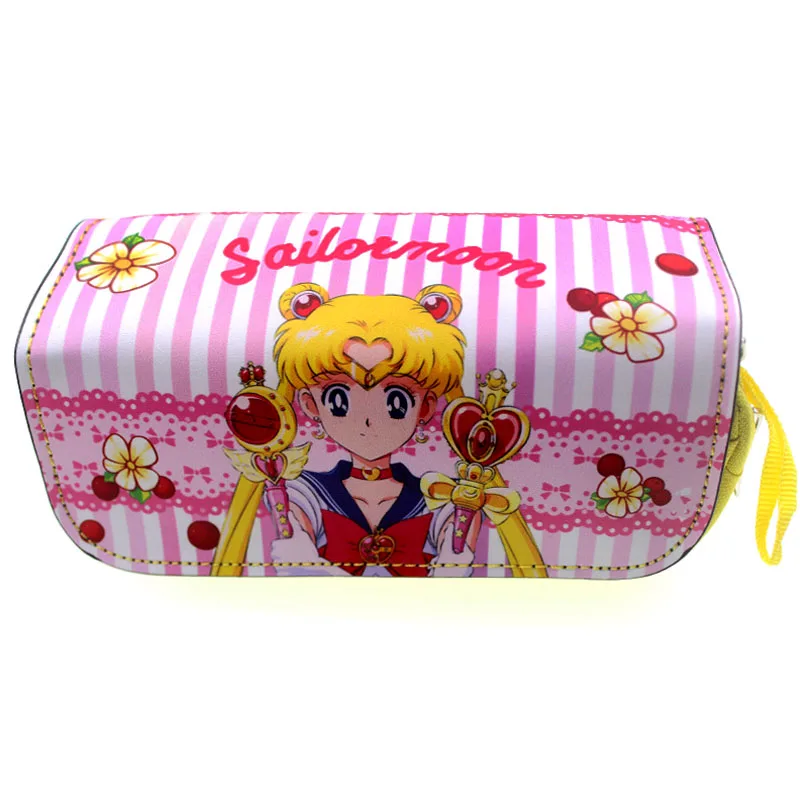 Новое поступление, школьный пенал Sailor Moon/card captor sakura, чехол для карандашей, Мой сосед Тоторо/Сказочный хвост, косметичка, аниме, пенал