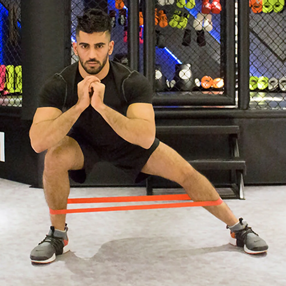 5pcs/set Yoga Exercise Workout Fitness Latex Resistance Bands Loop Set Pulling Rope | Спорт и развлечения