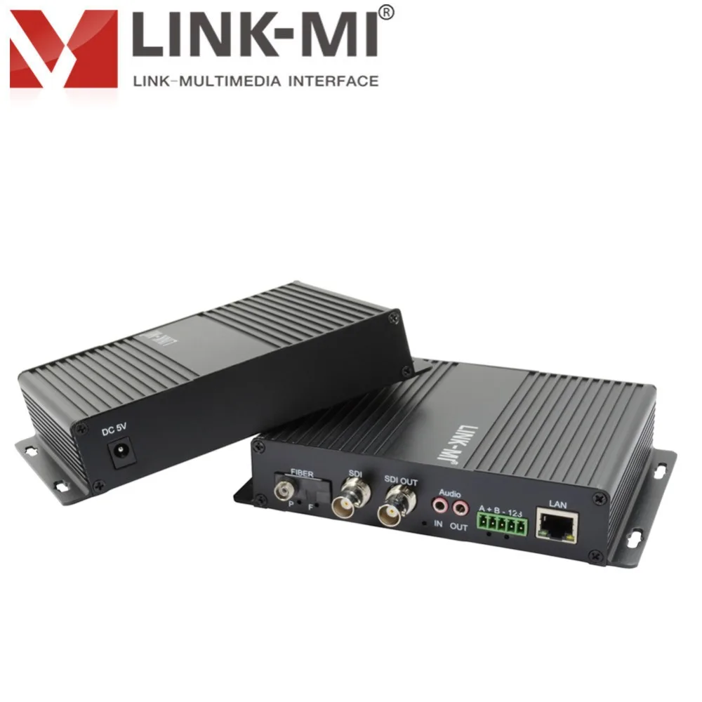 LINK MI LM SF02 2 CH sdi волоконно оптический преобразователь для передачи данных видео и