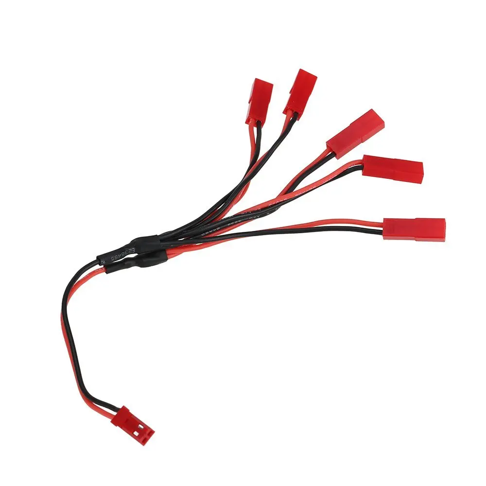 10 шт. * 5 в 1 разъем JST кабель для зарядки аккумулятора WLtoys V636 V686 JJRC H12C V686G U815A U818A