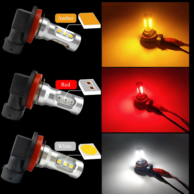 CNSUNNYLIGHT H11 H8 H16 светодиодные Автомобильные противотуманные лампы HB3/9005 9006/HB4 5202 PY24W