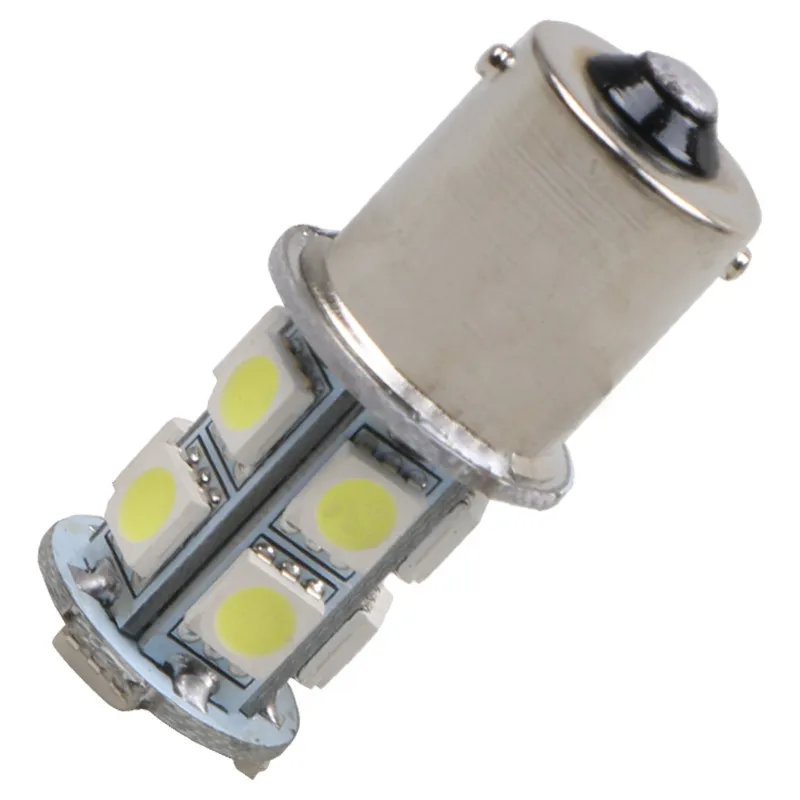 1156 BA15S светодиодный светильник 13 SMD r5w с поворотным сигналом торможения s25 ba15s p21w
