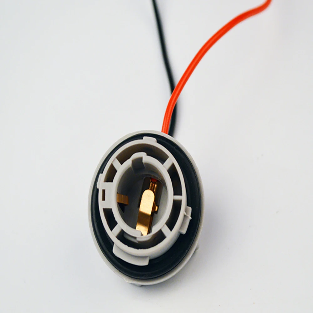 Viecar 1 шт. BA15S/BAU15S/BAY15D/T10/T20 Разъем 10 см автомобильная лампа кабель провод лампы для
