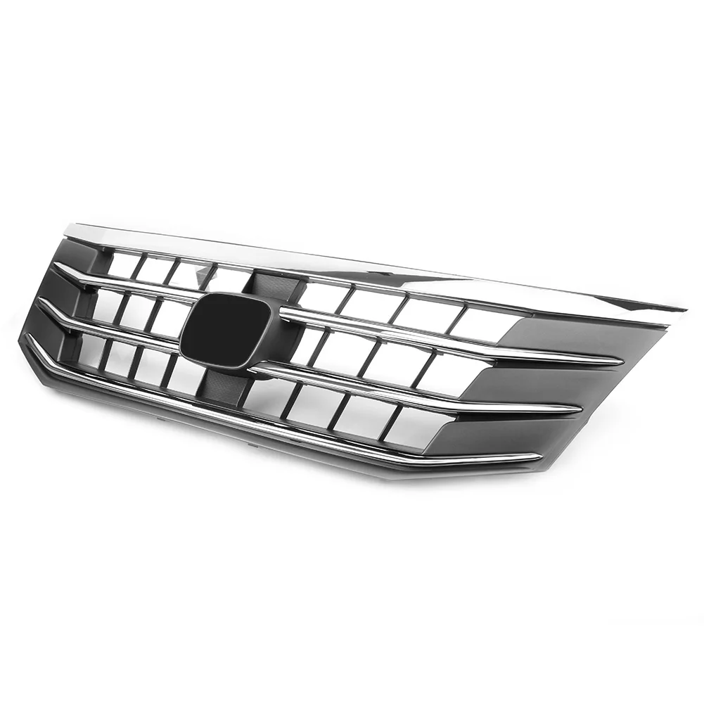Передний верхний бампер решетка гриль для Honda Crosstour 2010 2011 2012 хромированная заготовка