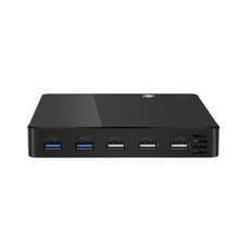XCY карманный мини ПК Intel Celeron 1007U Мини компьютер Windows 10 HTPC tv Box 300 м Wifi HDMI USB мини ПК компьютер пластик