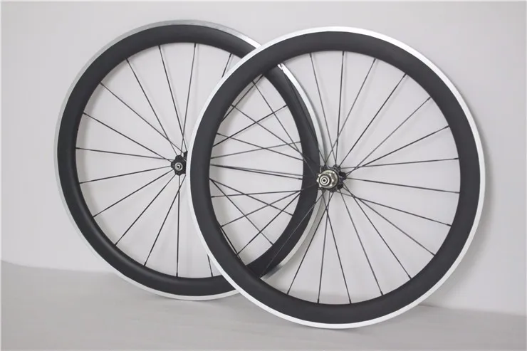 Упорная 700C углеродная колесная установка клинчер 50 мм трубчатые шоссейные