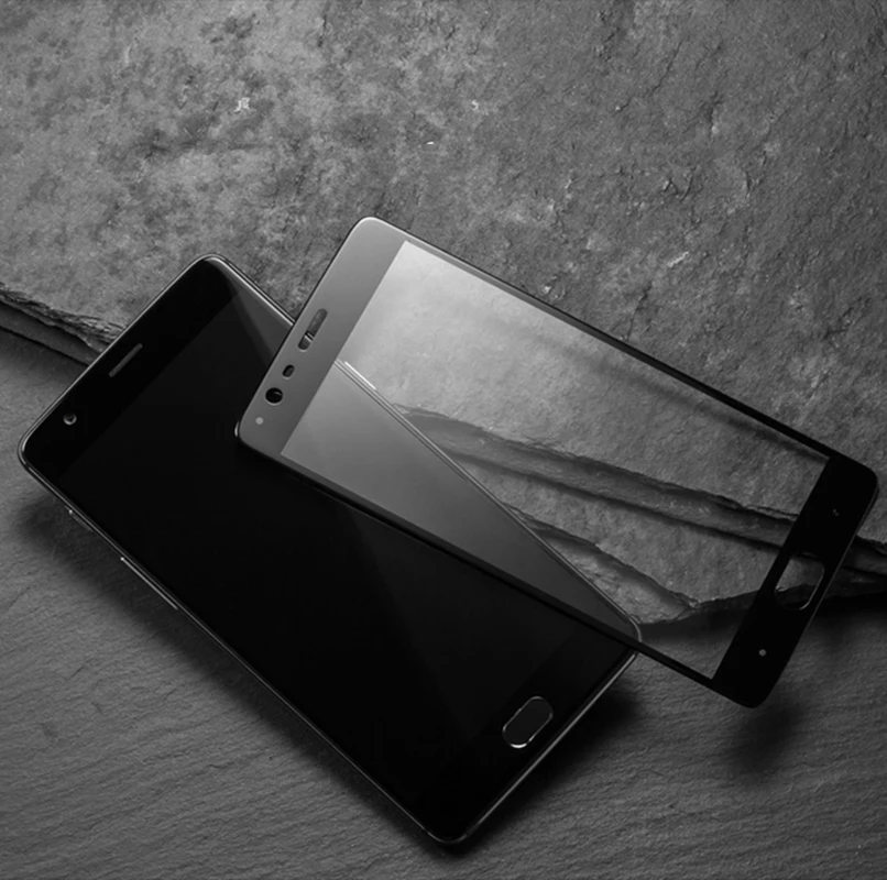 Полноэкранное цветное закаленное стекло для OnePlus 3 3T One Plus Three T OnePlus3 1 + A3000 защитная