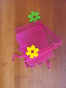 2000 шт. 30*40 см розово-красный органза, Подарочный пакет, упаковка для ювелирных изделий, мешочки на шнурке для браслетовожерелий, миниатюрный мешок из пряжи