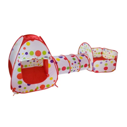 3 в 1 детская палатка для ползания по трубопроводу огромный игровой домик
