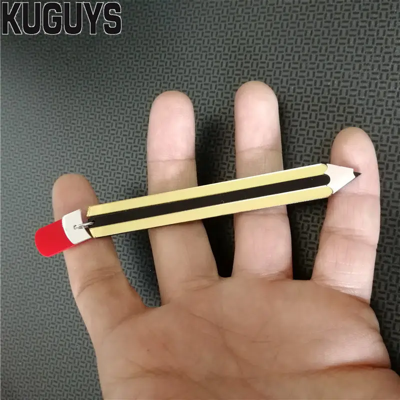 KUGUYS 11cm Long Women's Pencil Drop Earrings HipHop Rock Hyperbole Fashion Gold Mirror Jewelry | Украшения и аксессуары