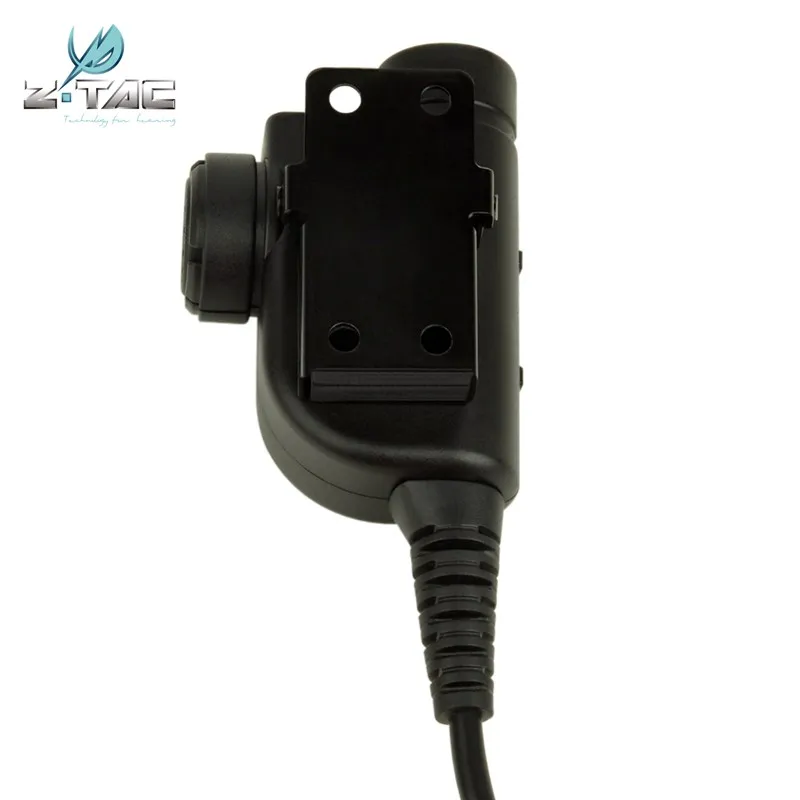Тактические наушники Z soфтair Silynx выпускают грудь PTT Военная фотомагнитола Ztac Airsoft