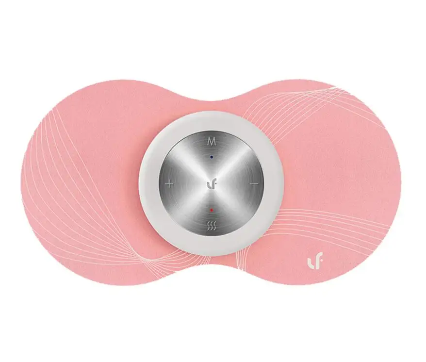 pink Massager set Xiao mi jia LF умный теплый Массажер для мышц тела Расслабляющий Женский Менструальный массажер Волшебные наклейки работа с приложением mi home - Цвет: pink Massager set