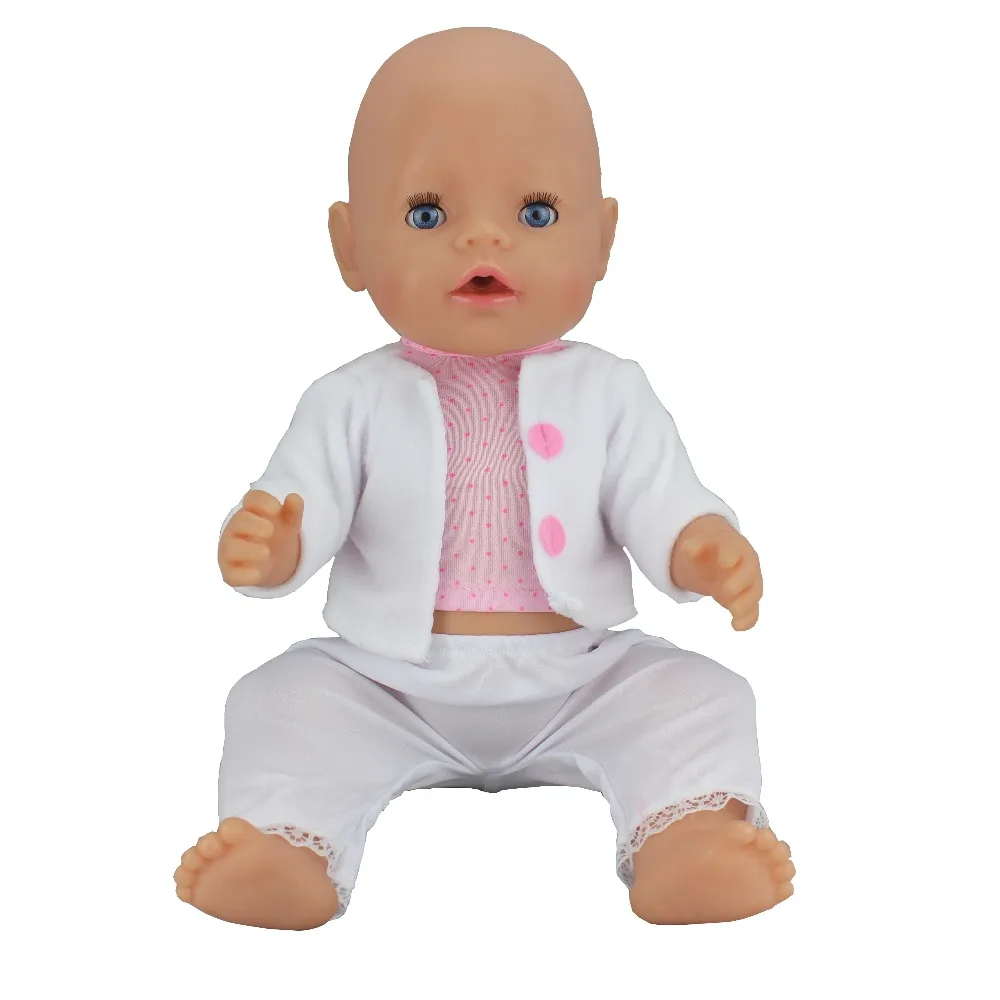 Fashion Coat+Dress Clothes Suit Fit For 43cm Baby Born Doll 17 Inch Dolls | Игрушки и хобби