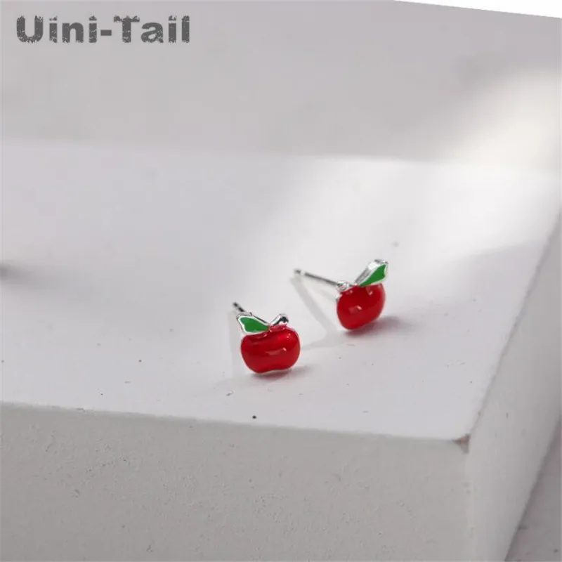 Новое поступление 2019 рождественские серьги Uini-Tail из стерлингового серебра 925