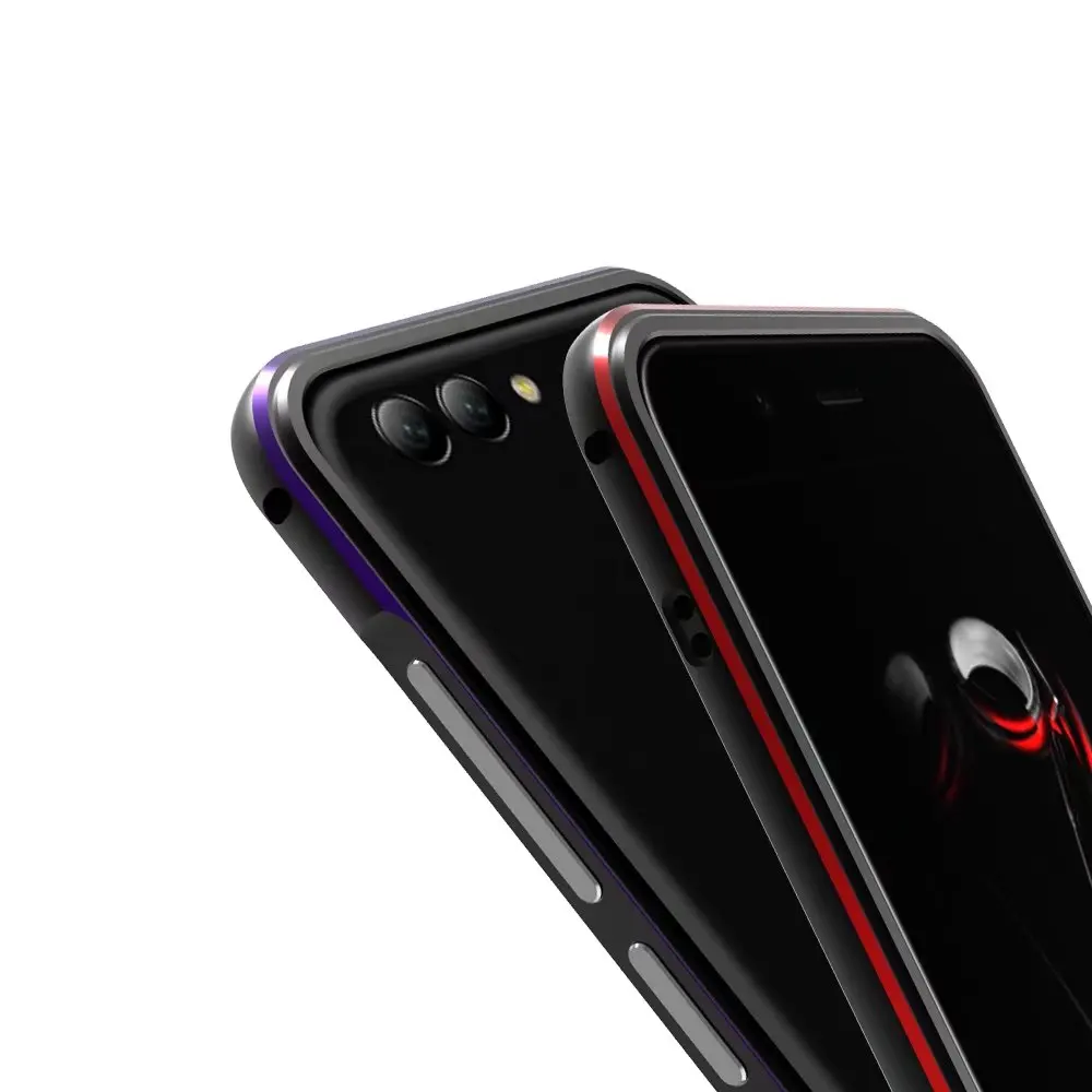 Ультратонкий защитный чехол алюминиевый бампер с рамкой для Huawei Nova 2 Plus /