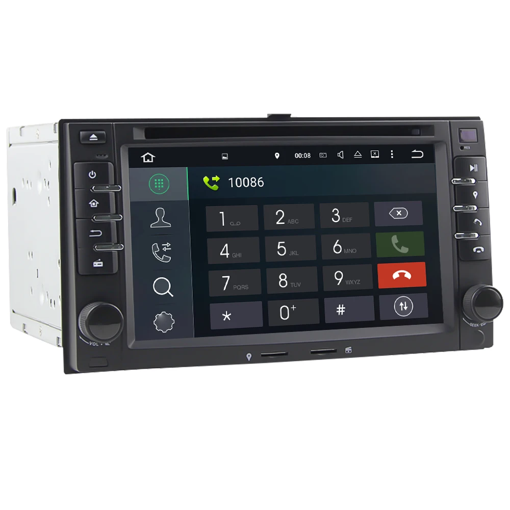 Eunavi 2 din автомобильный dvd для KIA SORENTO MAGENTIS SPORTAGE MORNING CEED Rio Cerato 2005 2010 Универсальный Android
