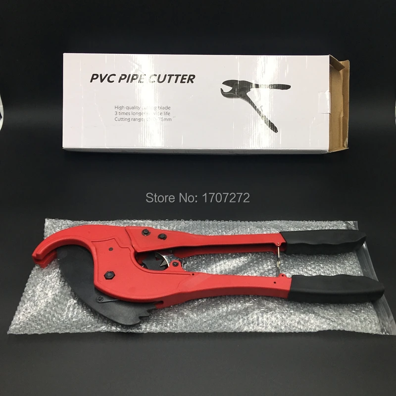 free shipping DN 20-75 mm PVC pipe cutters, trunking dual-purpose scissors, also for PPR pipe, composite pipe