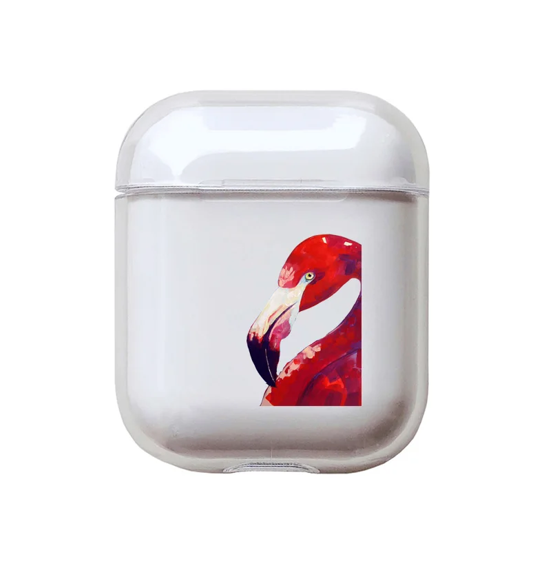 Чехол для Apple airpods, чехол с героями мультфильмов, фламинго, кактус, беспроводной Bluetooth, чехол для наушников Airpods, жесткий защитный чехол - Цвет: I200463