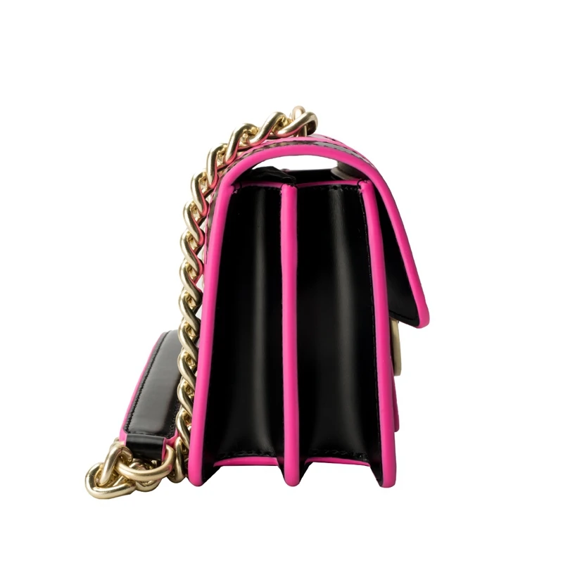 Кожаная сумка через плечо PINKO Mini Love Fluo 1P21AF Y5F1