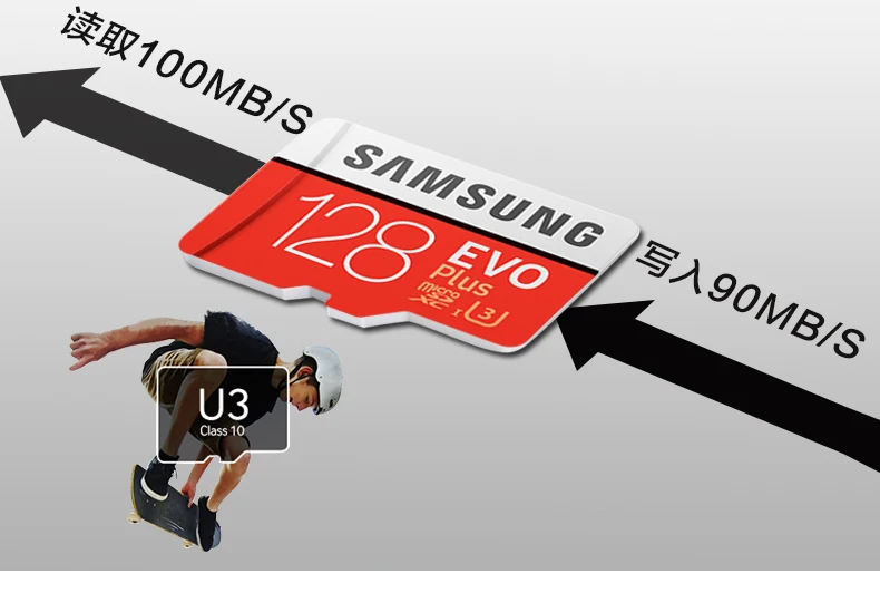 SAMSUNG EVO Micro SD 128GB 32GB 64GB 256GB 512GB U1 U3 Micro SD Card Memory Card 32 64 128 GB Flash Card SD/TF MicroSD for Phone