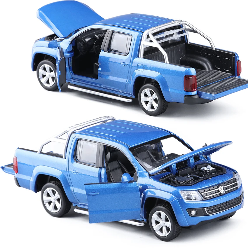 Игрушечный пикап C 1:30 VW AMAROK модель автомобилей из сплава детские игрушки