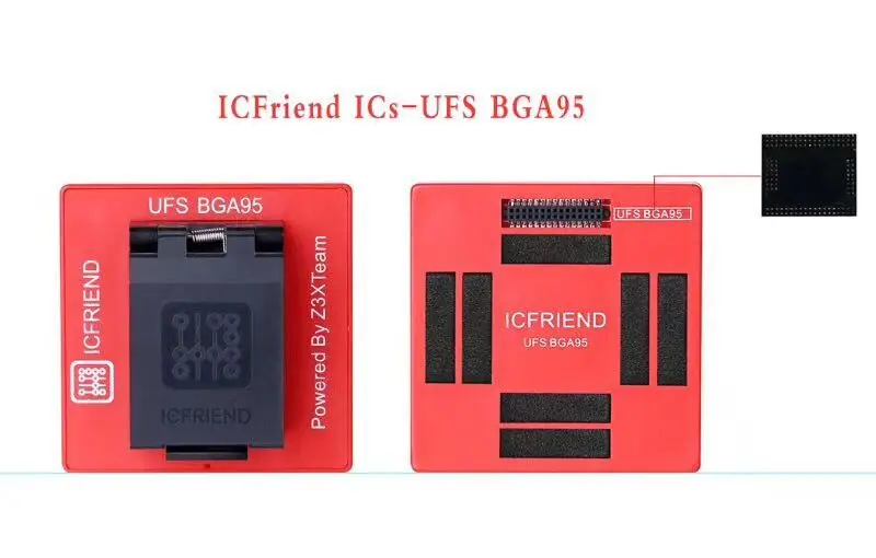 

UFS разъем адаптера ICFriend ICs-UFS Bga 95 работает для easy-jtag plus box