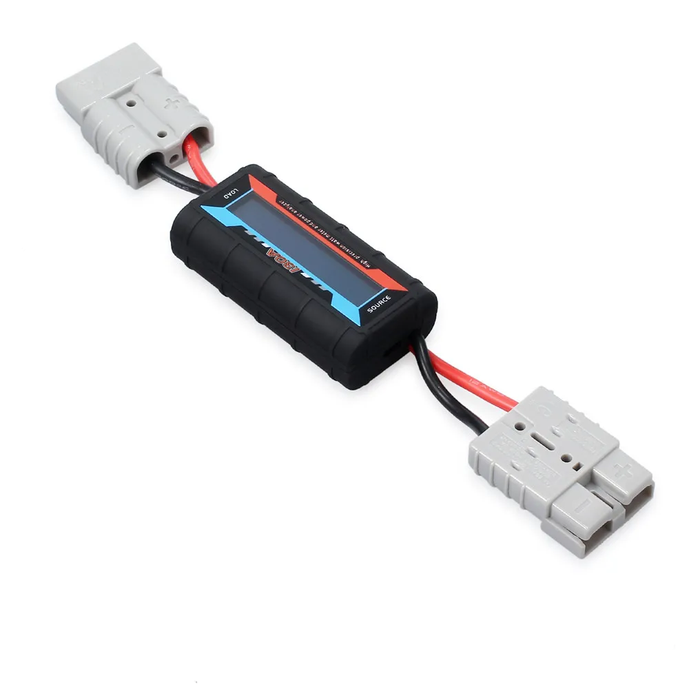 Мощность 130A RC Ватт метр и анализатор мощности Высокоточный ЖК 60 в цифровой Blacklight lcd вольт Солнечный штекер в комплекте