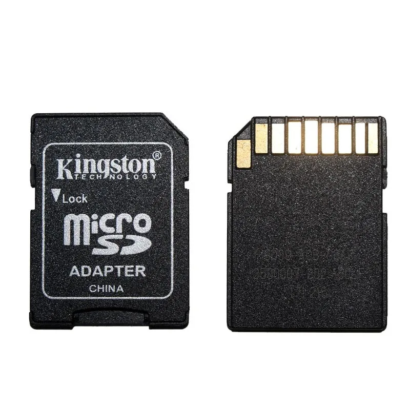 100 шт. kingston адаптер для MicroSD Mini Card Micro SD TF карт памяти кард ридер Бесплатная