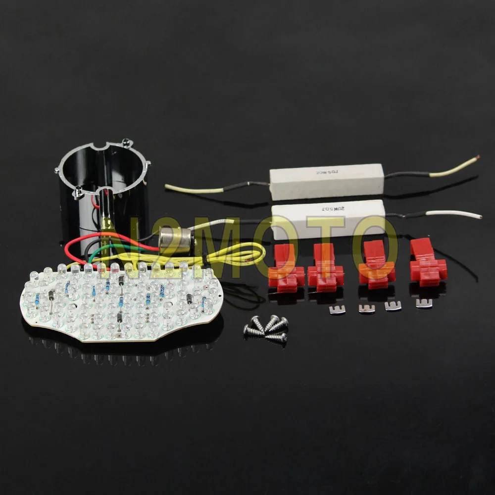 Встроенный прозрачный светодиодный задний фонарь поворотники лампа для Yamaha FZ6