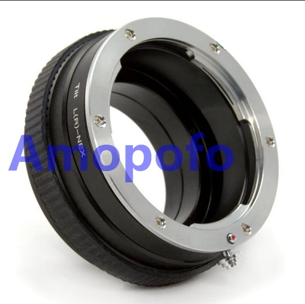 

Amopofo LR-NEX Tilt Lens Adapter for Leica R Lens to For Sony E A5100 A6000 A3000 5T 3 5N VG10