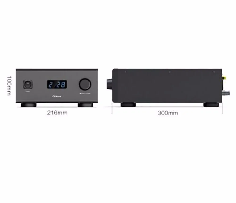 Quloos QLS QA690 160 Вт* 2 DSD чистый полный цифровой аудио усилитель мощности