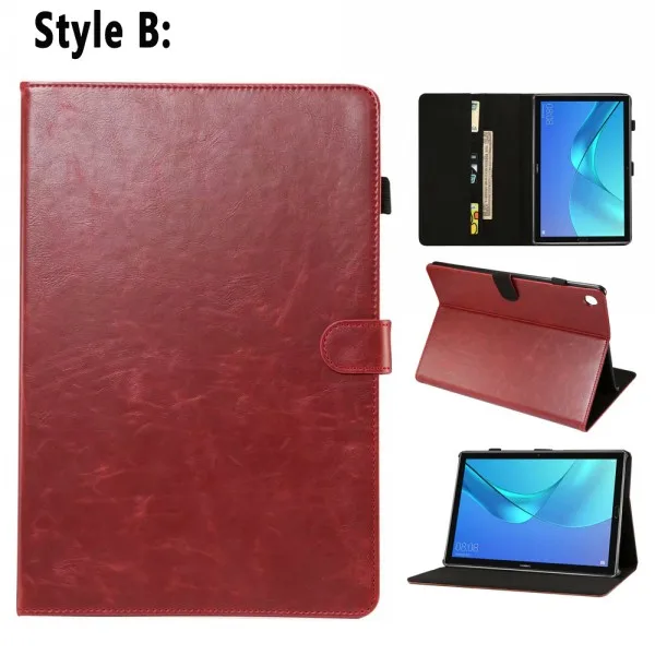 Style B Кожаный чехол премиум-класса для huawei Mediapad M5 8, 8,4 дюймов, SHT-W09, SHT-AL09, флип-чехол с подставкой, умный чехол для huawei Mediapad M5 8,4 - Цвет: Style B