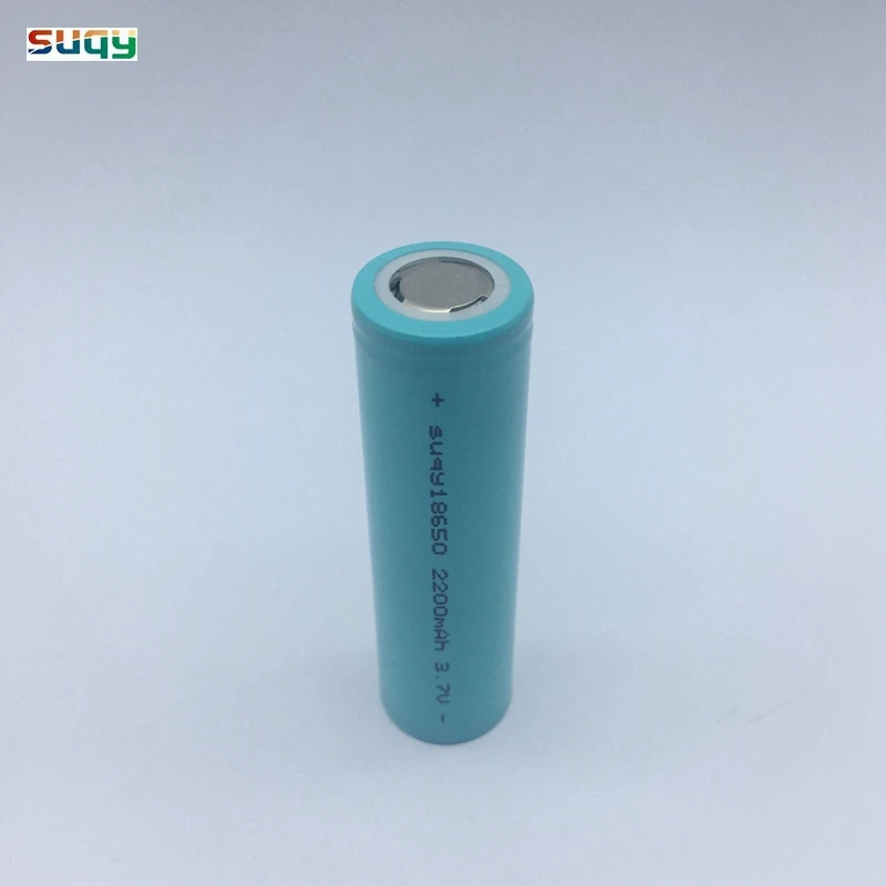 Suqy 100% Новый оригинальный 18650 Батарея 3.7 В 2200 мАч inr18650 литий ионный Перезаряжаемые
