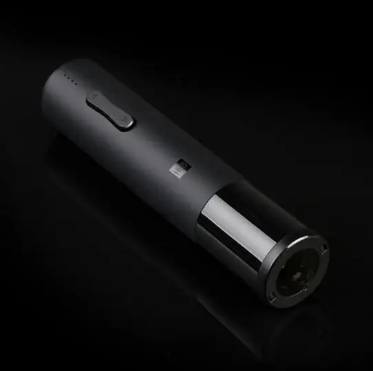 Черный xiaomi автоматический штопор для бутылок вина комплект Электрический штопор с фольга резак для xiaomi красное вино умный дом наборы продукта - Цвет: Черный