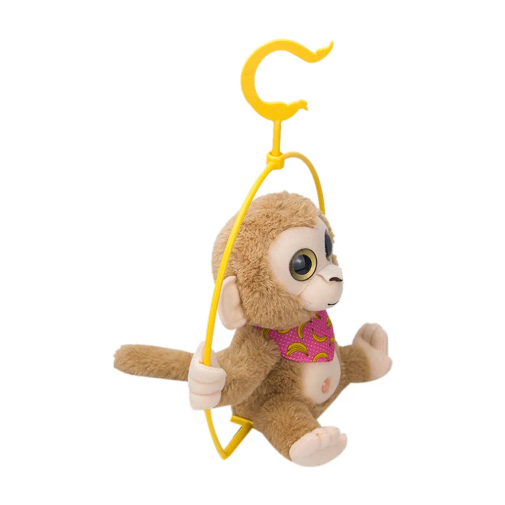 

Classic Children Toys Kids Cute Mimicry Pet Talking Monkey Repeats What You Say Electronic Plush Lovely Toy 45